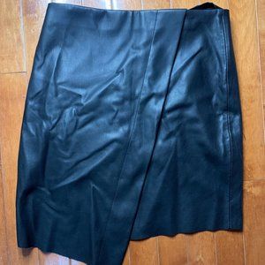 Zara Black Asymmetrical Skirt